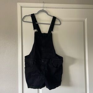 Wallflower brand Black Denim Overall shorts